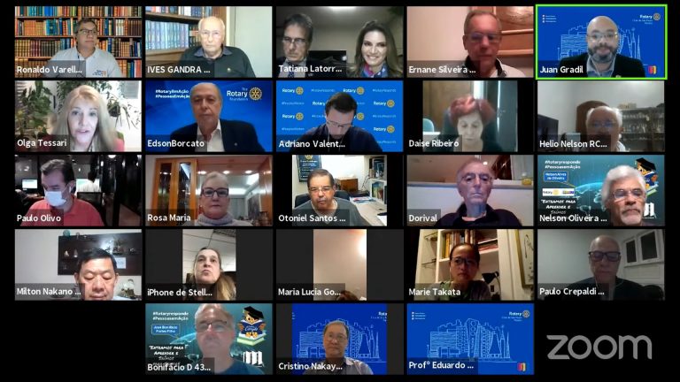 ROTARY Club de São Paulo/Paraíso – Palestra virtual com Dr Ives Gandra Martins