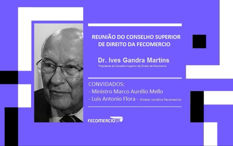 REUNIÃO DO CONSELHO SUPERIOR DE DIREITO DA FECOMERCIO