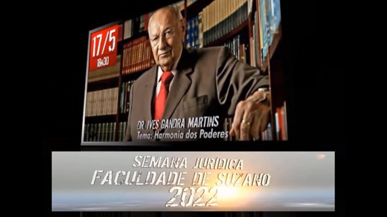 PALESTRA NA SEMANA JURÍDICA FACULDADE DE SUZANO – 2022 – 17/05/22