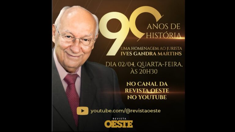 90 ANOS DE HISTÓRIA | UMA HOMENAGEM AO JURISTA IVES GANDRA MARTINS